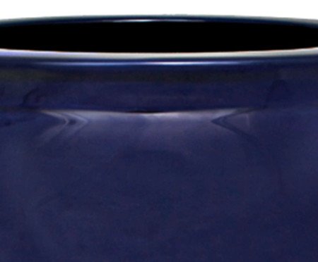 Cachepot em Porcelana Porcie Azul | Westwing