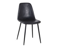 FORA DE LINHA Cadeira Tess Vintage Preto | WestwingNow
