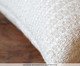 Almofada em Linho Bordada Geométrico Off White, Off white | WestwingNow