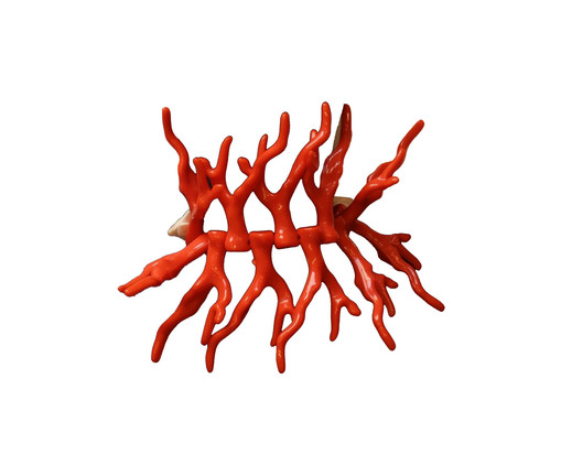 Porta-Guardanapo Coral Vermelho, Vermelho | WestwingNow