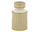 Vaso em Cerâmica Lise Branco e Dourado, multicolor | WestwingNow