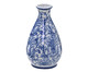 Vaso em Cerâmica Amos Branco e Azul, multicolor | WestwingNow