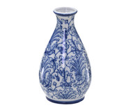 Vaso em Cerâmica Amos Branco e Azul | WestwingNow