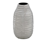Vaso em Cerâmica Jadis Prateado | WestwingNow