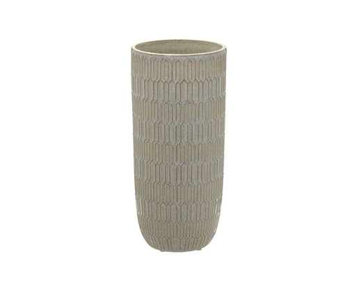 Vaso em Cerâmica Glafira Bege e Marrom, multicolor | WestwingNow