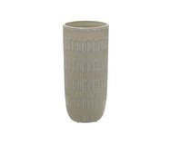 Vaso em Cerâmica Glafira Bege e Marrom | WestwingNow
