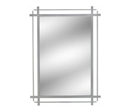 Espelho com Moldura Anfisa Prateado Espelhado | WestwingNow