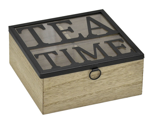 Caixa Tea Time Preto, multicolor | WestwingNow