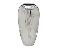 Vaso em Cerâmica Rinteln Prateado | WestwingNow