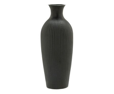 Vaso em Cerâmica Cemil Preto
