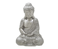 Imagem em Cerâmica Buda Prateado l | WestwingNow