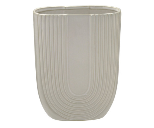 Vaso em Cerâmica Nespoli Off White, multicolor | WestwingNow