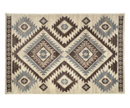 Tapete Rosier Bege e Marrom