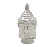 Imagem em Cerâmica Buda Prateado lV | WestwingNow