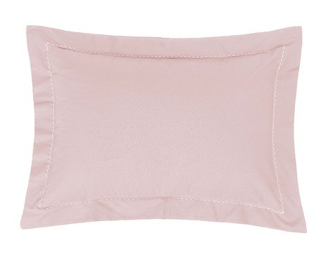Fronha Unique Rosa Chá 200 Fios - 55X75cm | Westwing