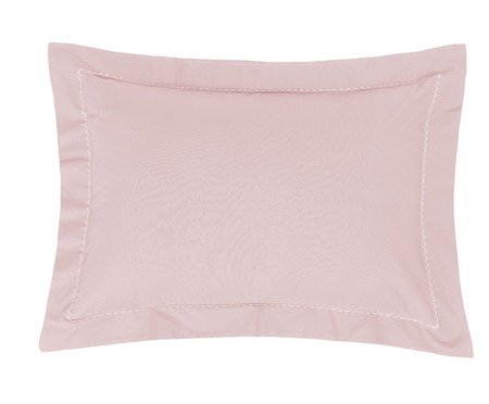Fronha Unique Rosa Chá 200 Fios - 55X95cm | Westwing