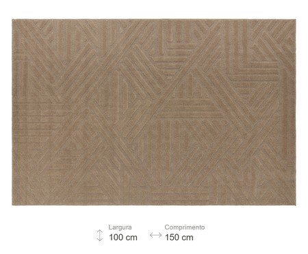 Tapete Realce Trama Creme Cotton | Westwing