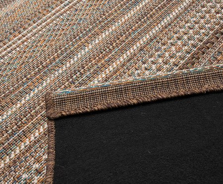 Tapete Buzios Arraial Marrom e Azul | Westwing