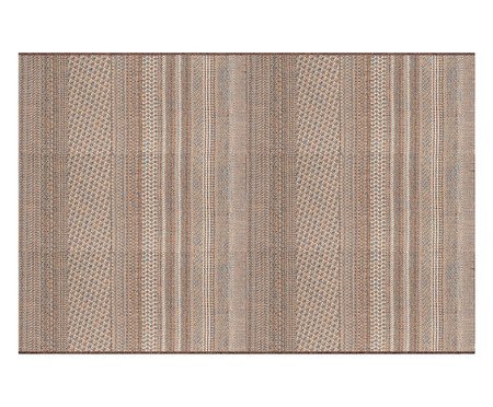 Tapete Buzios Arraial Marrom e Azul | Westwing