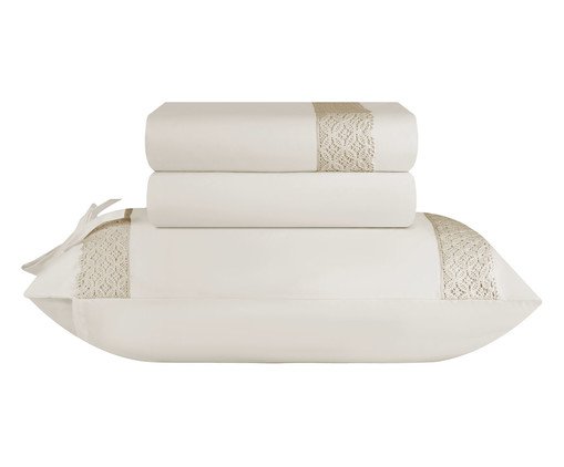 Jogo de Lençol Fazenda Natural - 200 Fios, Bege | WestwingNow