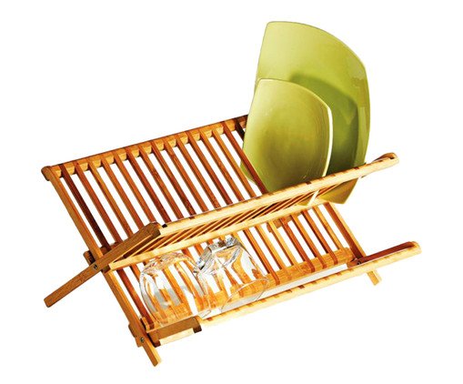 Escorredor de Louças em Bambu Quioto - 47X20cm, white,multicolor | WestwingNow
