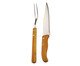 Jogo de Faca E Garfo Trinchante em Inox E Bambu Special Line, white,multicolor | WestwingNow