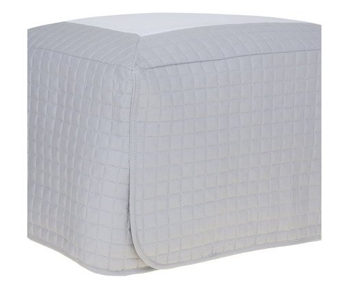 Saia para Cama Box Cetim 270 Fios Bud Vision New Colors - Cinza, Cinza | WestwingNow