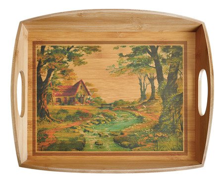 Bandeja para Servir em Bambu Jup | Westwing