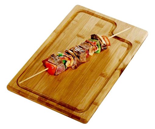 Tábua para Corte em Bambu Supreme Olie, white,multicolor | WestwingNow