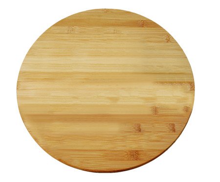 Jogo para Servir Pizza em Inox E Bambu Napoli | Westwing