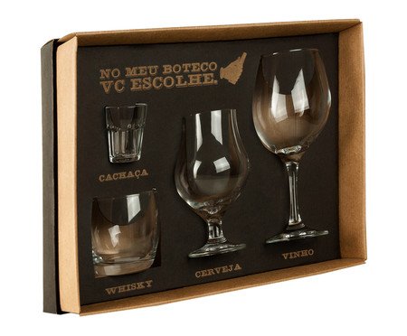 Jogo de Copos Lucca | Westwing