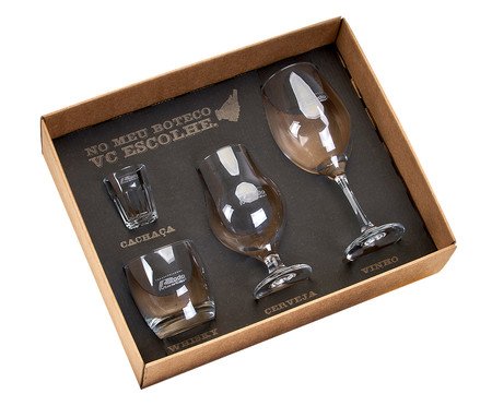 Jogo de Copos Lucca | Westwing