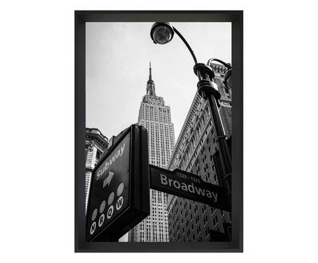 Quadro com Vidro Empire State NY | WestwingNow