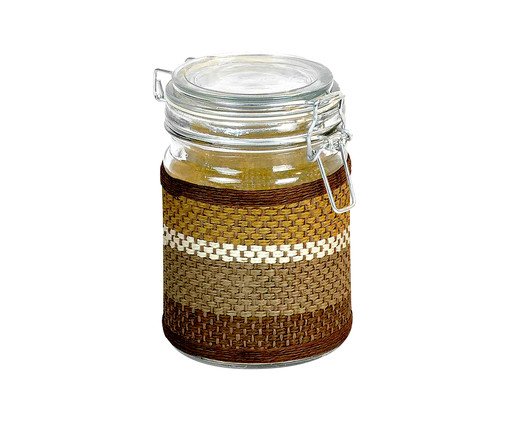 Pote Hermético para Mantimentos Band, beige,multicolor | WestwingNow