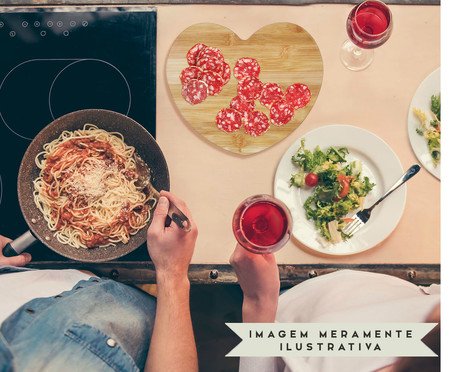 Tábua de Corte em Bambu Heart | Westwing