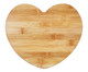 Tábua de Corte em Bambu Heart - 27X1,5X24cm, white,multicolor | WestwingNow