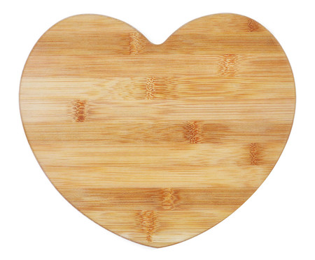 Tábua de Corte em Bambu Heart - 27X1,5X24cm | WestwingNow