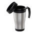 Caneca em Inox Shell Preta - 410Ml, white,transparent | WestwingNow