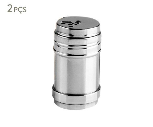 Jogo de Porta-Condimentos em Inox Ochner I, multicolor | WestwingNow