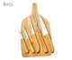 Jogo de Utensílios para Cozinha em Inox E Bambu Saverio Tools, white,multicolor | WestwingNow