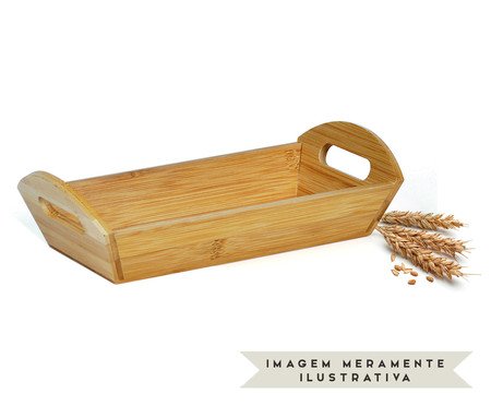 Bandeja Decorativa em Bambu Luigi | Westwing