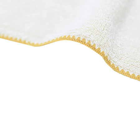 Jogo de Toalhas Bordado Air Cotton - Amarelo | WestwingNow