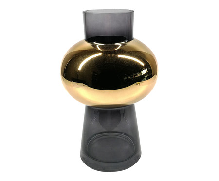 Vaso Fume Dourado