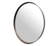 Espelho de Parede Round Eggie - Marrom, Prata | WestwingNow