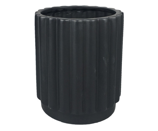 Vaso Capotira Preto, Preto | WestwingNow