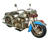 Adorno Miniatura Motocicleta Prateada | WestwingNow