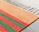 Tapete Indiano Kilim Germa em Algodão - Marrom e Laranja, Laranja e Marrom | WestwingNow