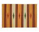 Tapete Indiano Kilim Germa em Algodão - Marrom e Laranja, Laranja e Marrom | WestwingNow