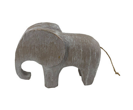 Adorno Elefante Marrom