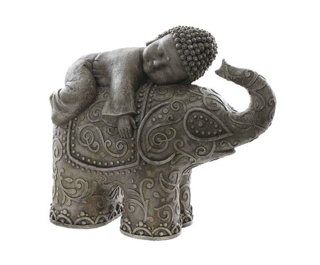 Adorno Elefante com Budha